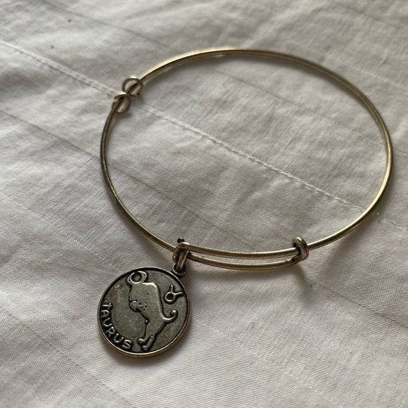 Alex and Ani Silver Taurus Zodiac Sign Bracelet - Picture 2 of 10